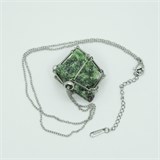 Цоизит 2-5 см, необработанный, с подвеской, Бразилия 1687